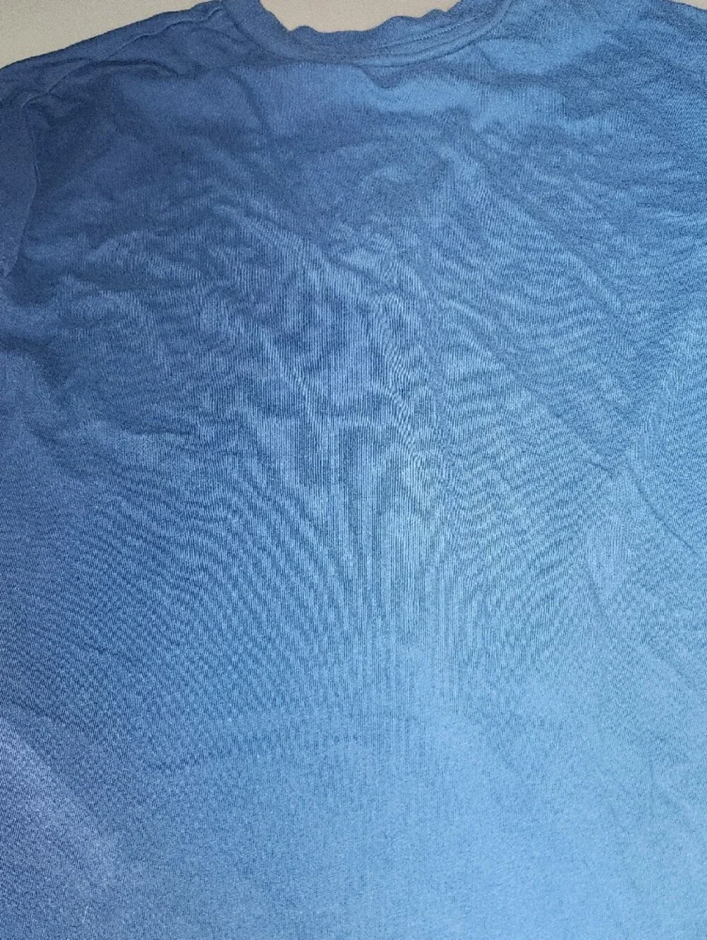 Classic Men's Blue Crew Neck T-Shirt